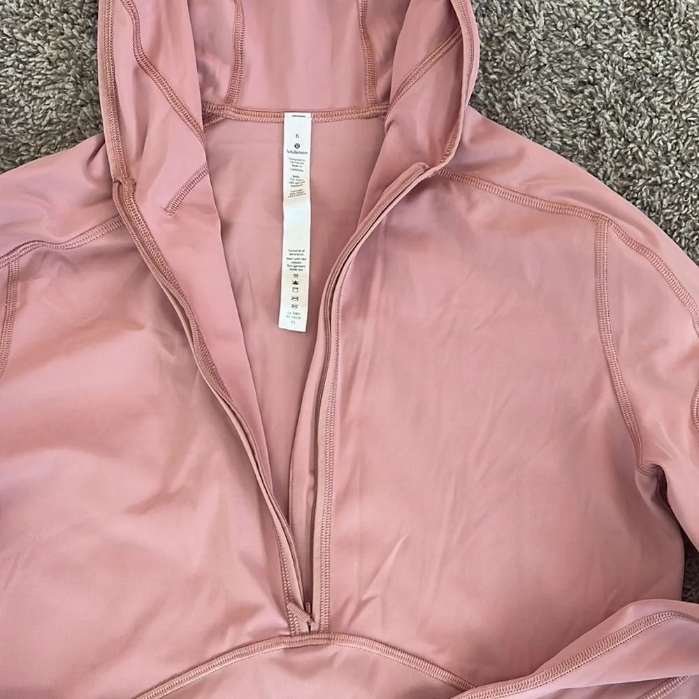 Lululemon Break a Trail 1/2 Zip Hoodie Size 6